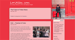Desktop Screenshot of loriallen.com